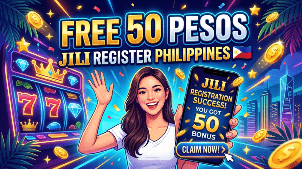 Free 50 Jili Register Philippines: Claim Your Bonus Now!